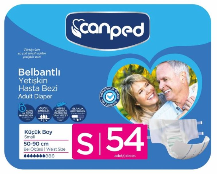 Canped Belbantlı Hasta Bezi Küçük